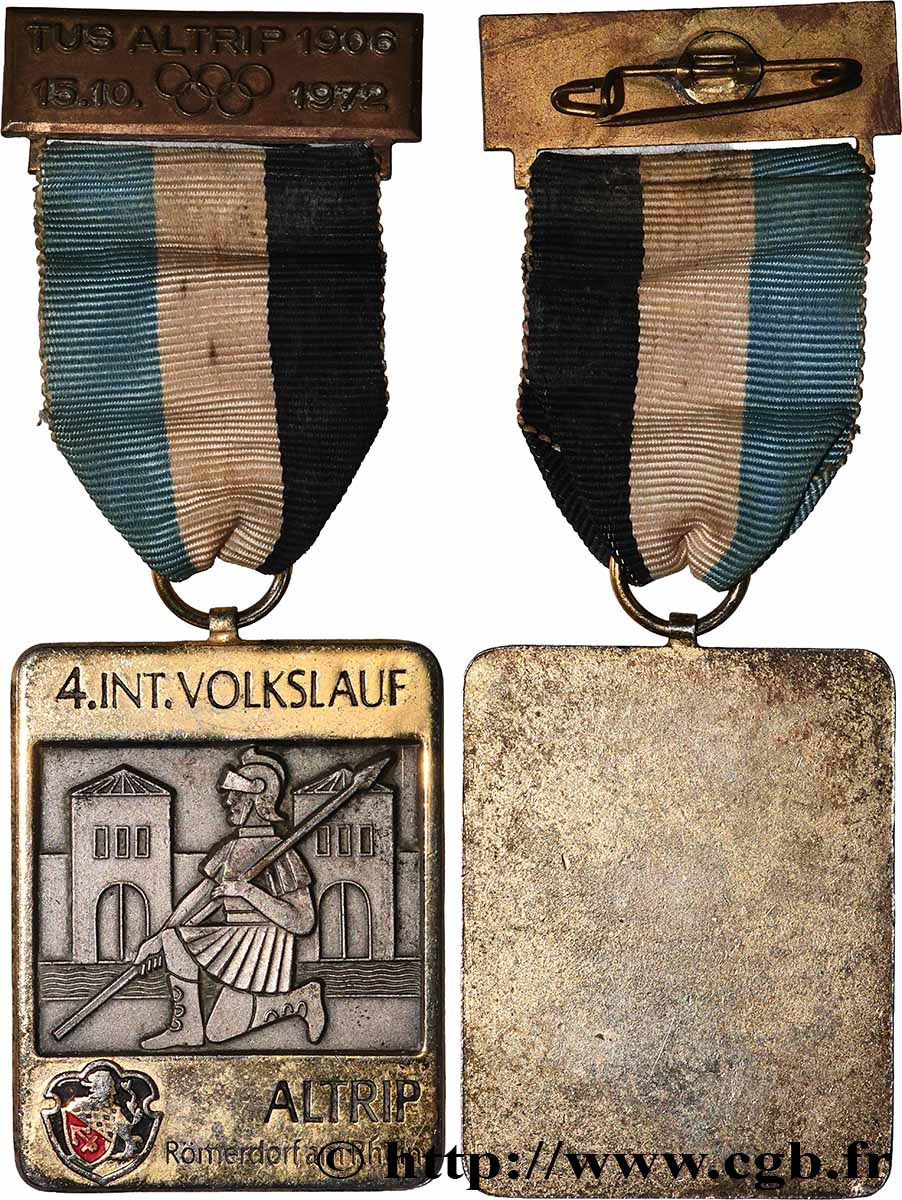 GERMANIA Médaille, 4e Course du peuple BB