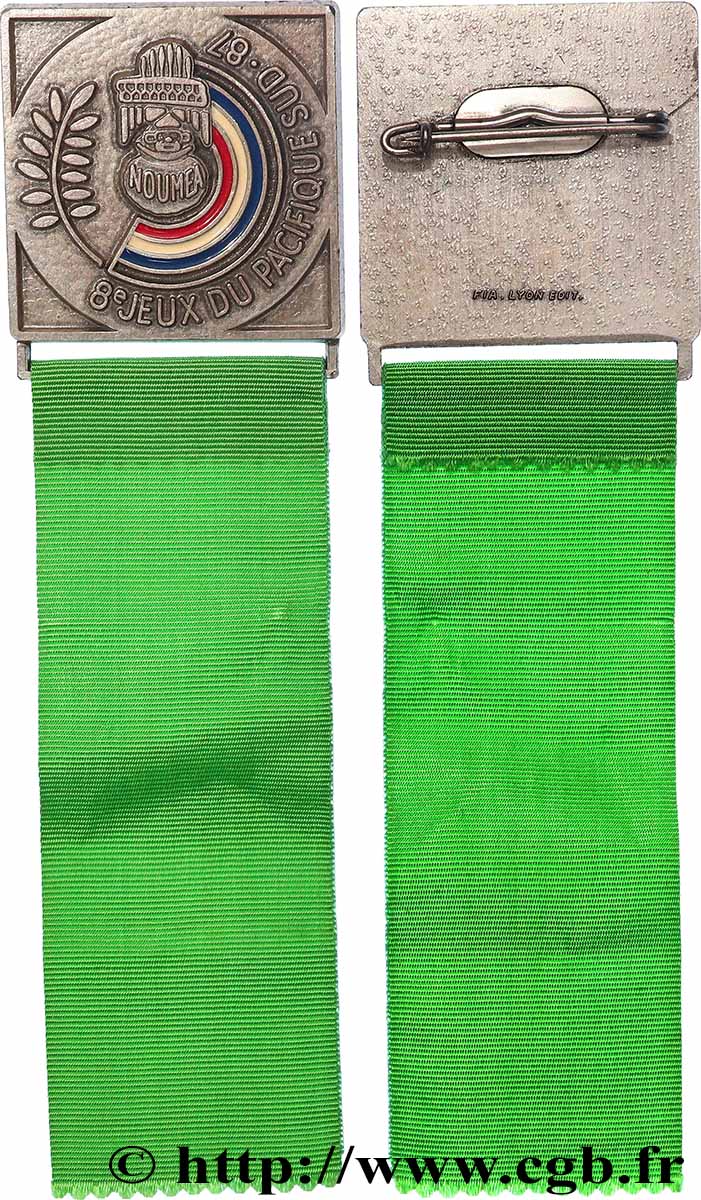 TAHITI Médaille, 8e Jeux du Pacifique Sud fVZ
