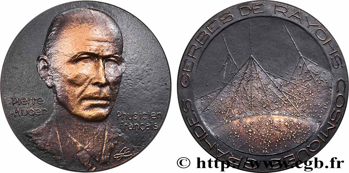 SCIENCE & SCIENTIFIC Médaille, Pierre Auger AU