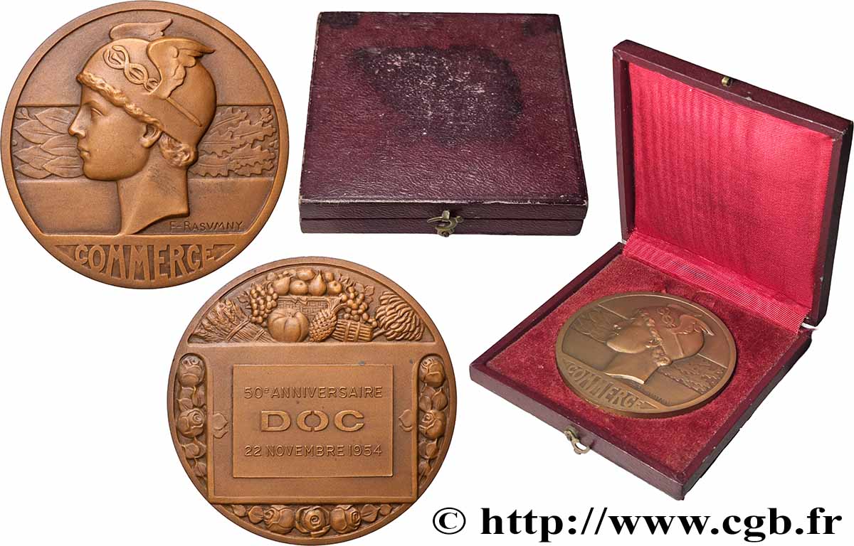 IV REPUBLIC Médaille, 50e anniversaire DOC AU
