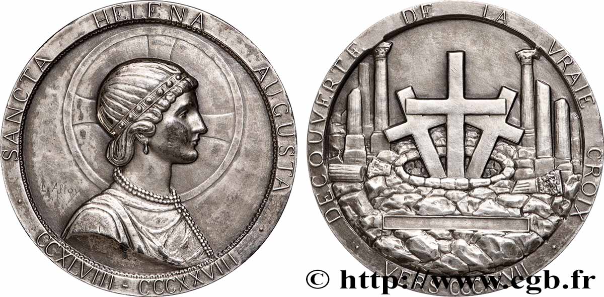 QUINTA REPUBLICA FRANCESA Médaille, Sainte Hélène, refrappe MBC