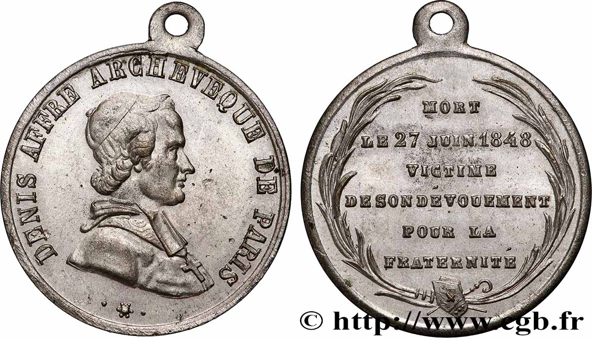 DEUXIÈME RÉPUBLIQUE Denys Auguste Affre, archevêque et martyr SPL