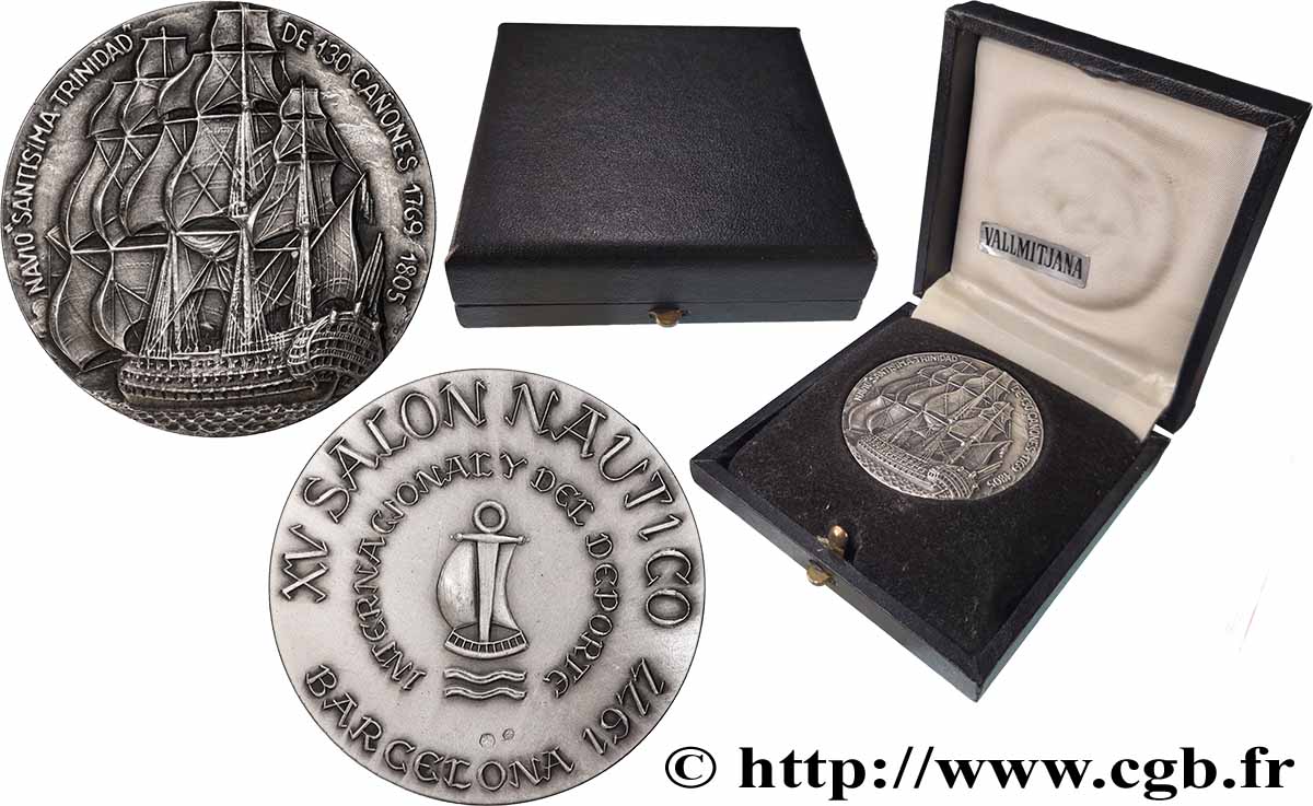 ESPAGNE Médaille, XVe salon nautique SUP
