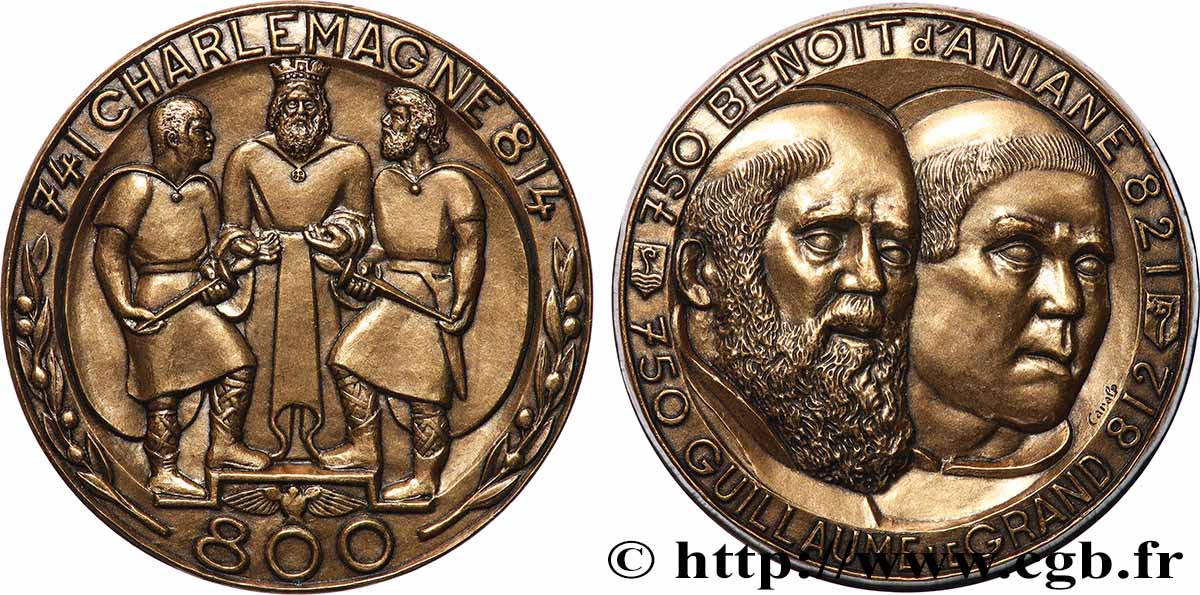 V REPUBLIC Médaille, Guillaume le Grand, Prince d’Orange AU