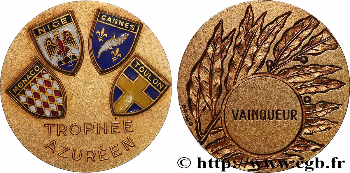 V REPUBLIC Médaille, Trophée azuréen AU