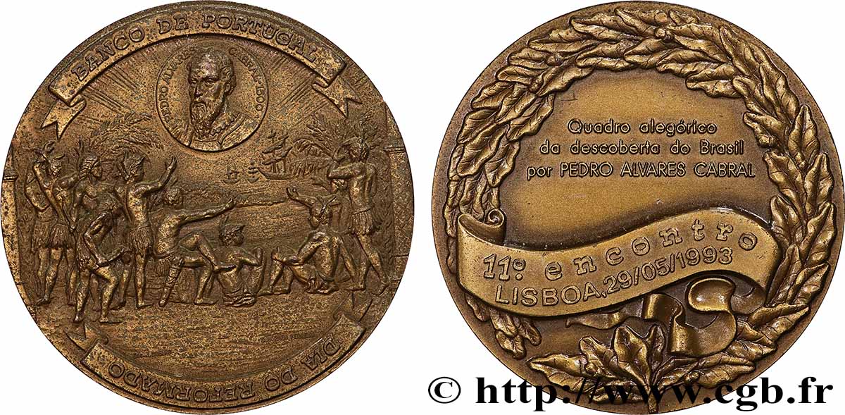 PORTUGAL Médaille, 11e rencontre de la journée des retraités de la Banco de Portugal AU