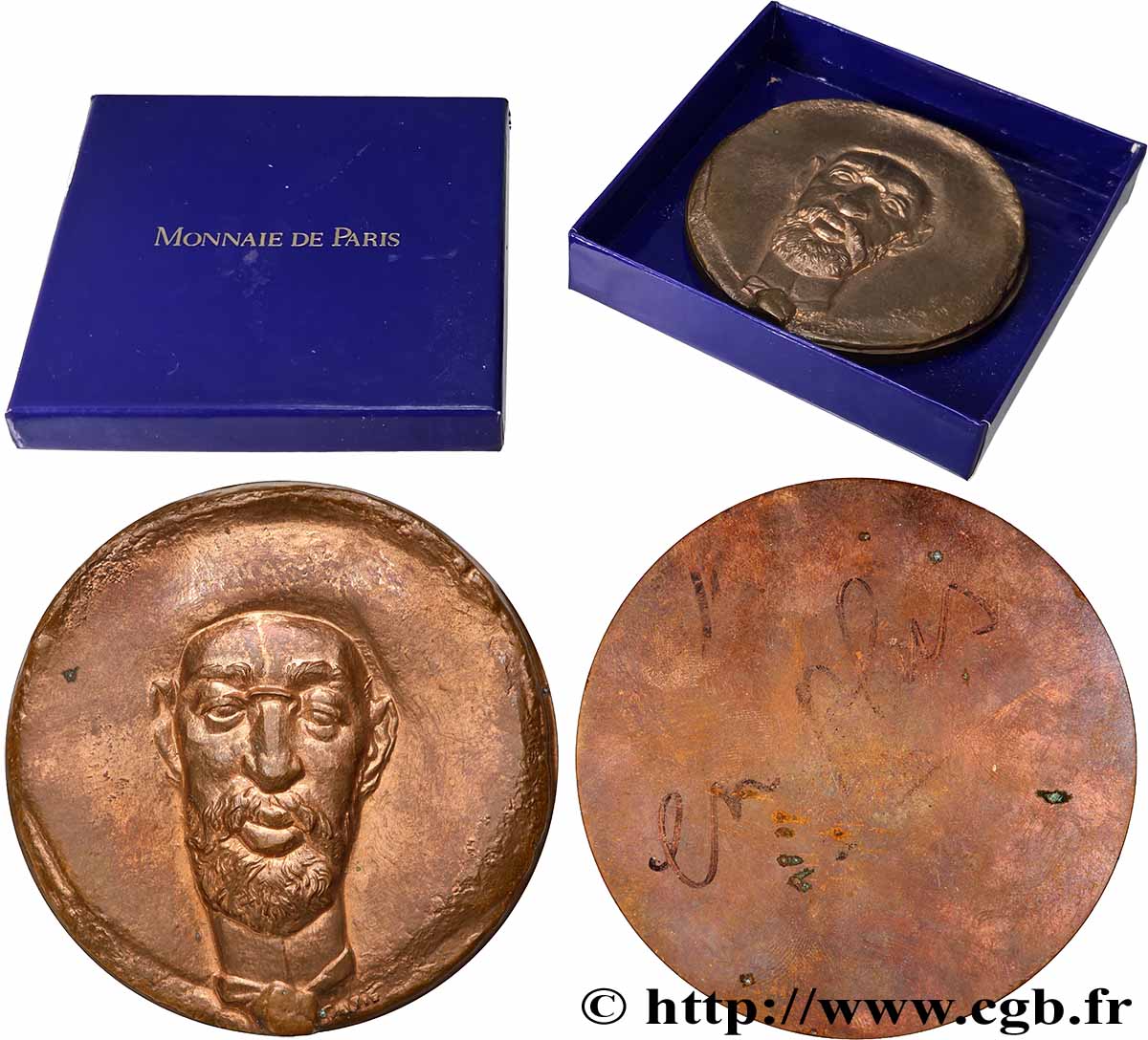 ARTISTS : ENGRAVORS, PAINTERS, SCULPTORS, DESIGNERS Médaille, Toulouse-Lautrec AU/XF