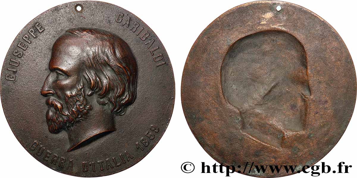 ITALIEN Fonte, Giuseppe Garibaldi, Guerre d’Italie fVZ