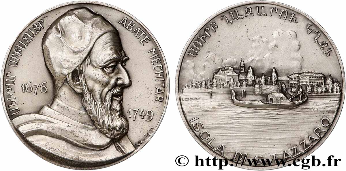 ARMENIEN Médaille, Mékhitar de Sébaste fVZ