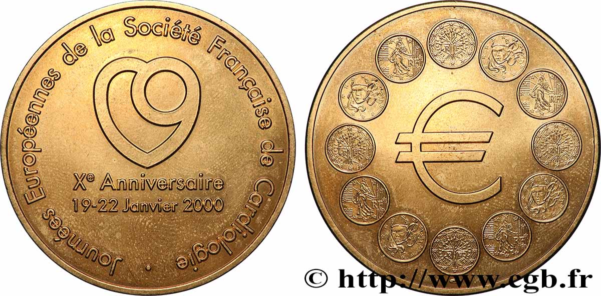 V REPUBLIC Médaille, Journée européennes de la société française AU