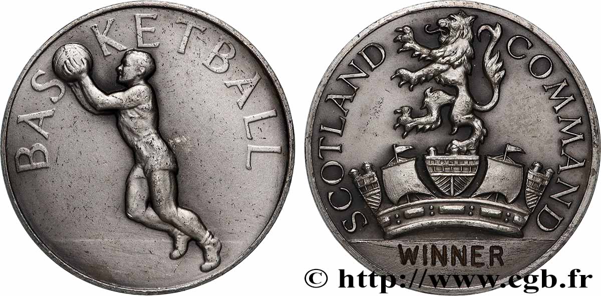 REGNO UNITO Médaille, Basketball q.SPL