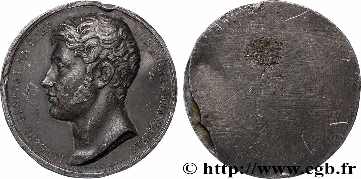 DIRECTOIRE Médaille, Louis Lazare Hoche, uniface XF