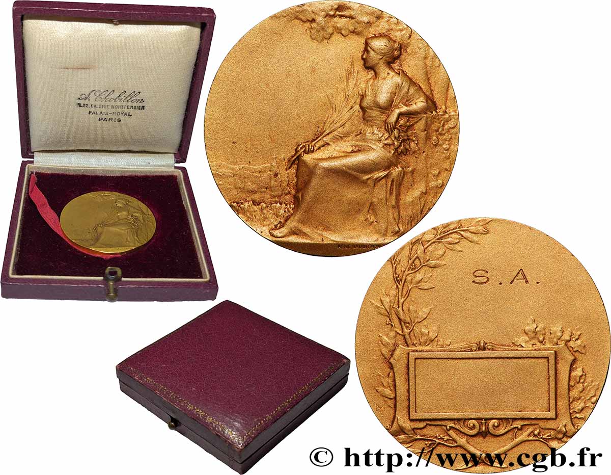 TROISIÈME RÉPUBLIQUE Médaille de récompense SUP