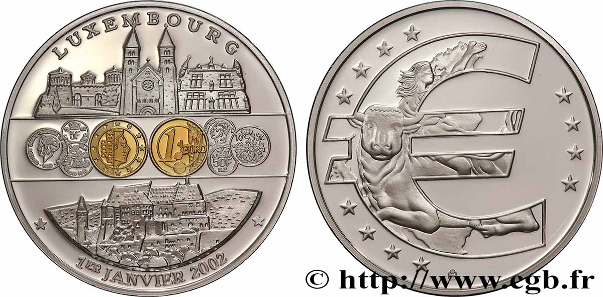 EUROPA Médaille, Luxembourg fST