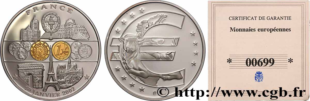 EUROPE Médaille, France BE