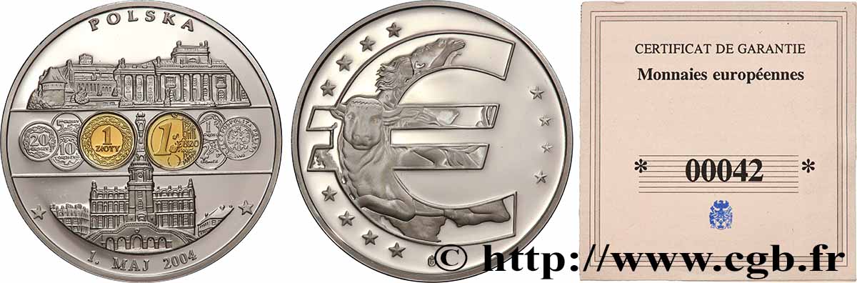 EUROPE Médaille, Pologne BE