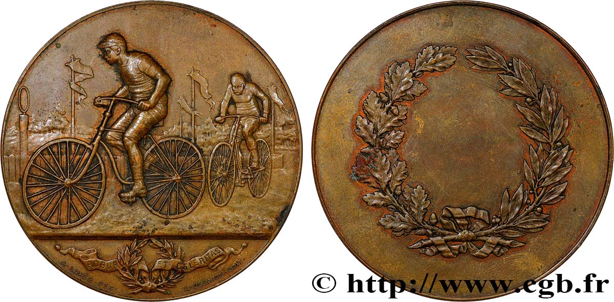 SPORTS Médaille de récompense, Cyclisme TTB