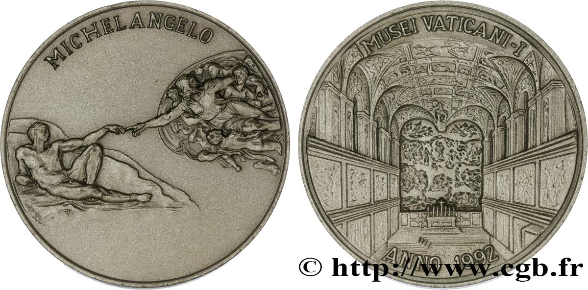 VATICAN ET ÉTATS PONTIFICAUX Médaille du musée du Vatican SUP