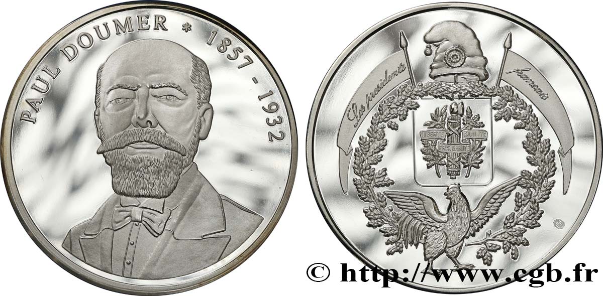 III REPUBLIC Médaille Paul Doumer MS
