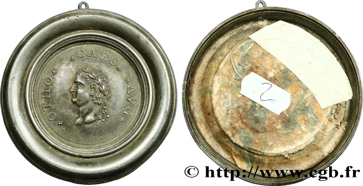 ITALIEN Médaille antiquisante d’Othon fVZ