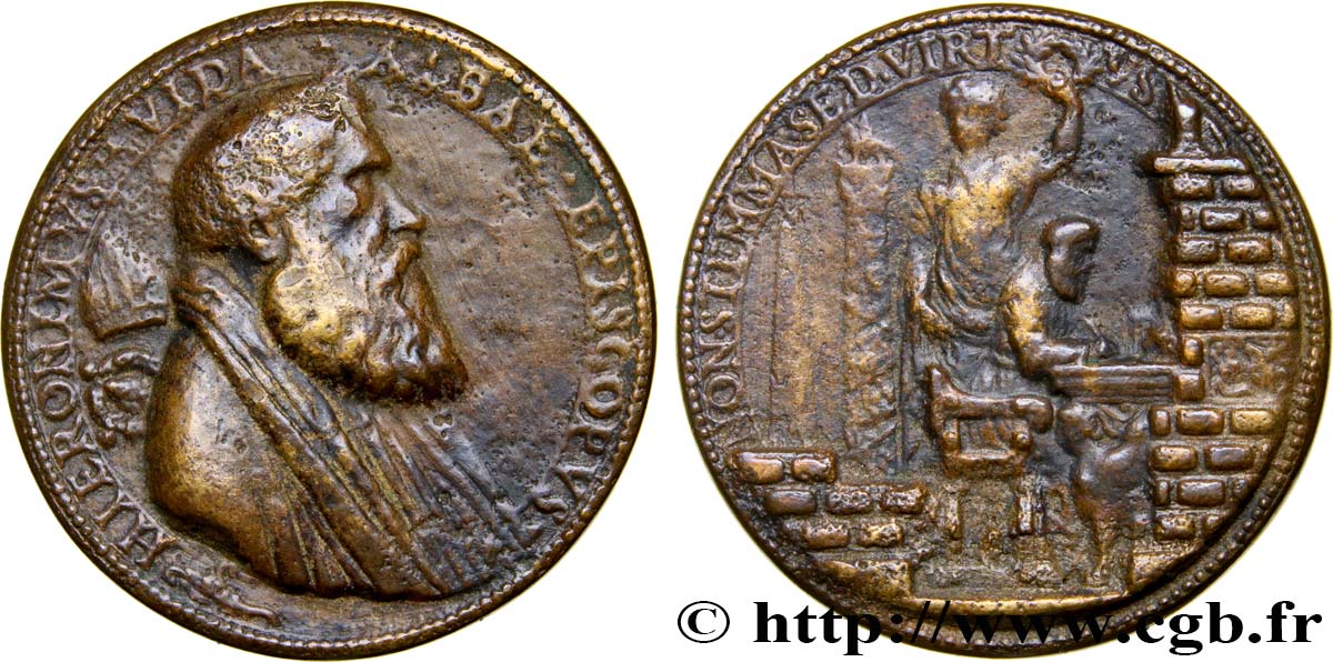 VATIKANSTAAT UND KIRCHENSTAAT Médaille de Hieronymus, évêque de Vienne SS