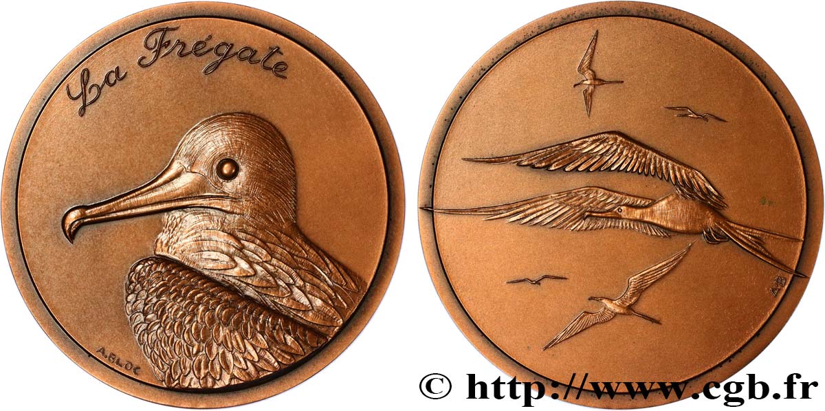 ANIMAUX Médaille animalière - Frégate SUP