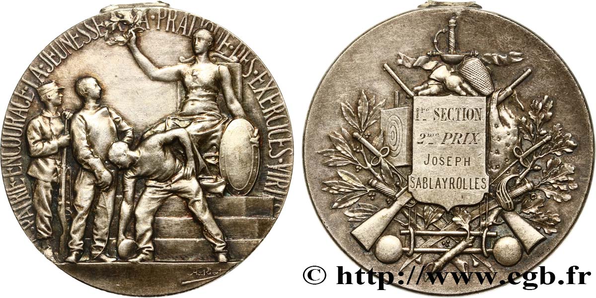 SPORTS Médaille, 2e Prix, 1ère section VF/XF