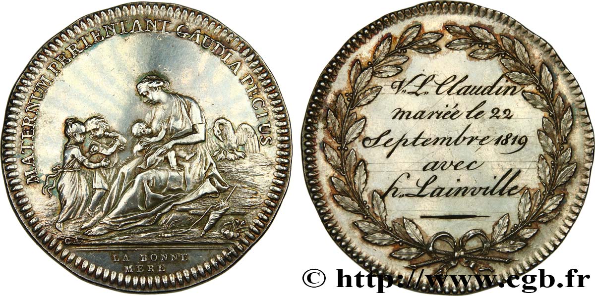 NORMANDY (GENTRY AND TOWNS OF...) Rosières de Canon, Mézidon et Vieux Fumé, médaille attribuée AU