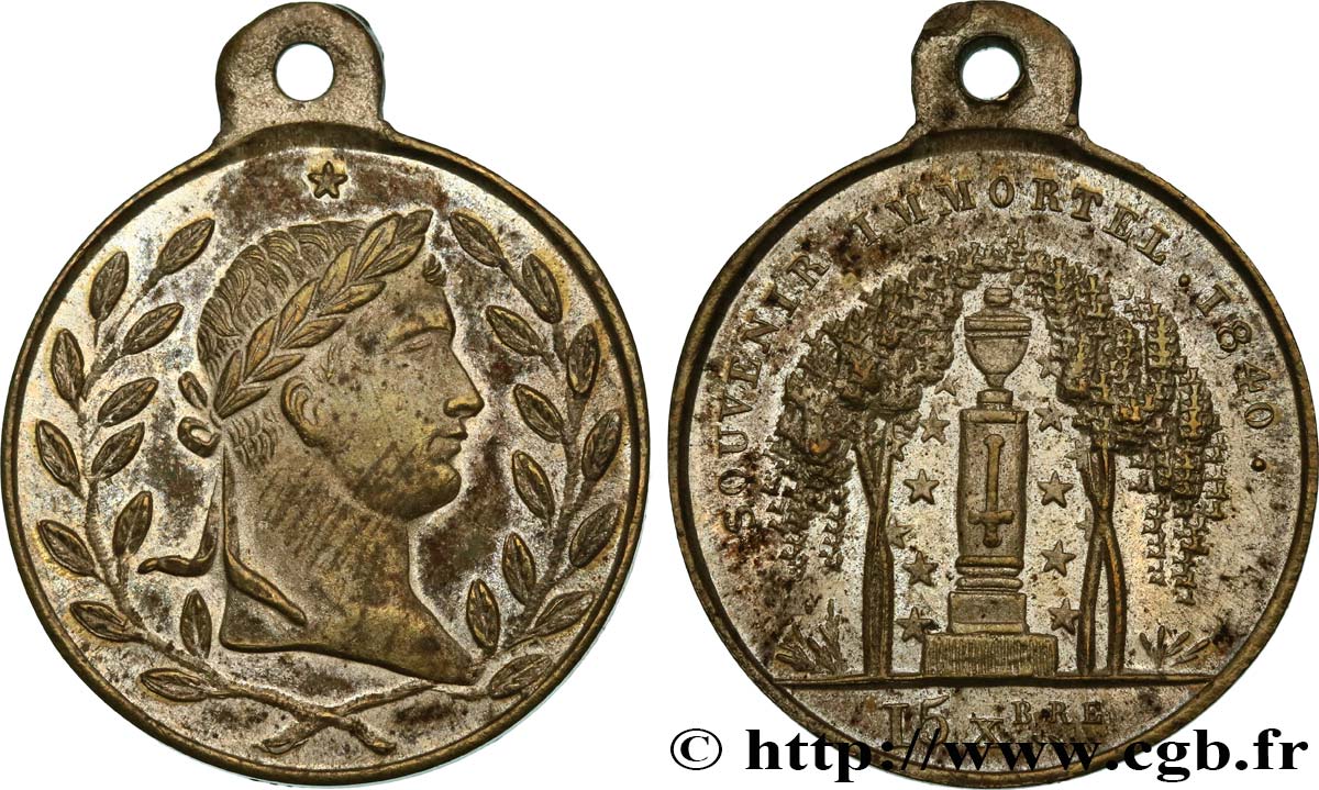 LOUIS-PHILIPPE I Médaille, souvenir napoléonien XF