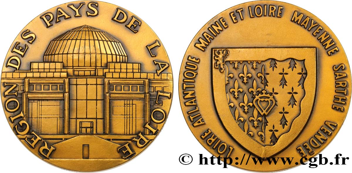 V REPUBLIC Médaille, Journées des Pays de la Loire en Andalousie AU