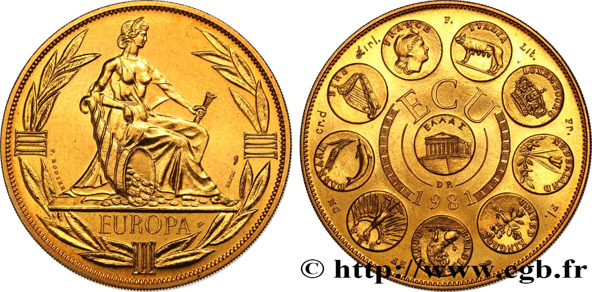 CINQUIÈME RÉPUBLIQUE ECU Europa SPL