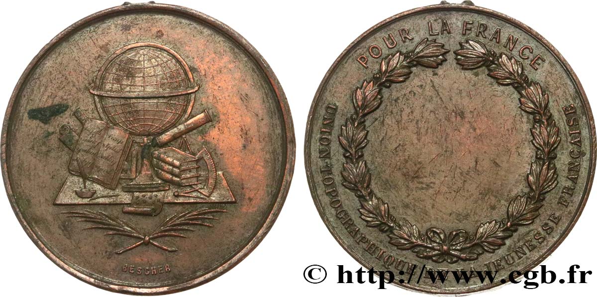 PRIX ET RÉCOMPENSES Médaille de récompense, Pour la France TB+