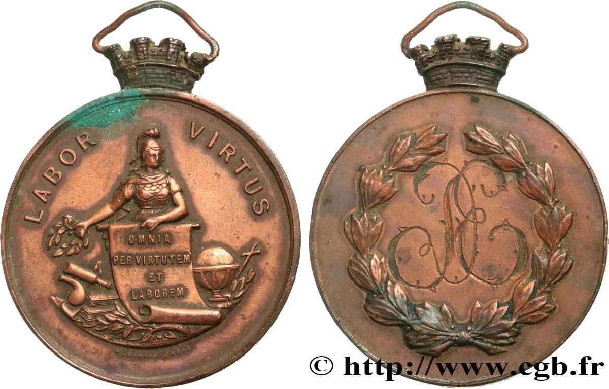 PRIZES AND REWARDS Médaille, Labor Virtus VF