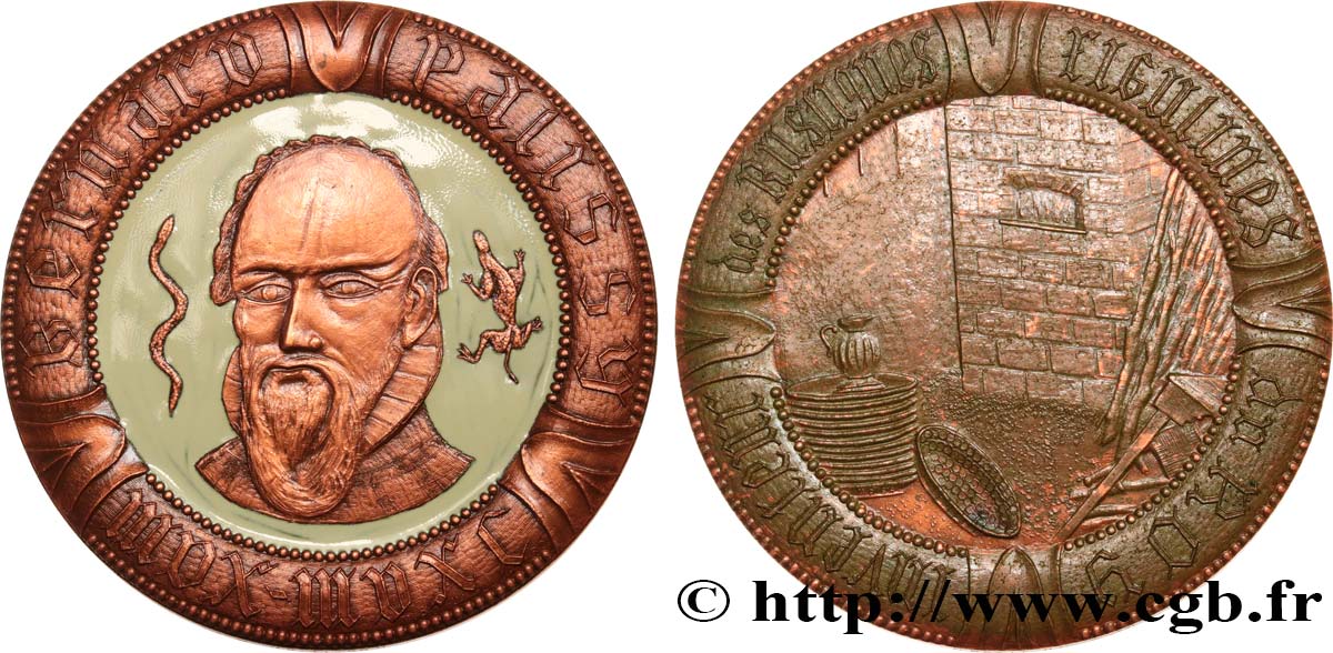LITTÉRATURE : ÉCRIVAINS/ÉCRIVAINES - POÈTES Médaille, Bernard Palissy, n°41 TTB+