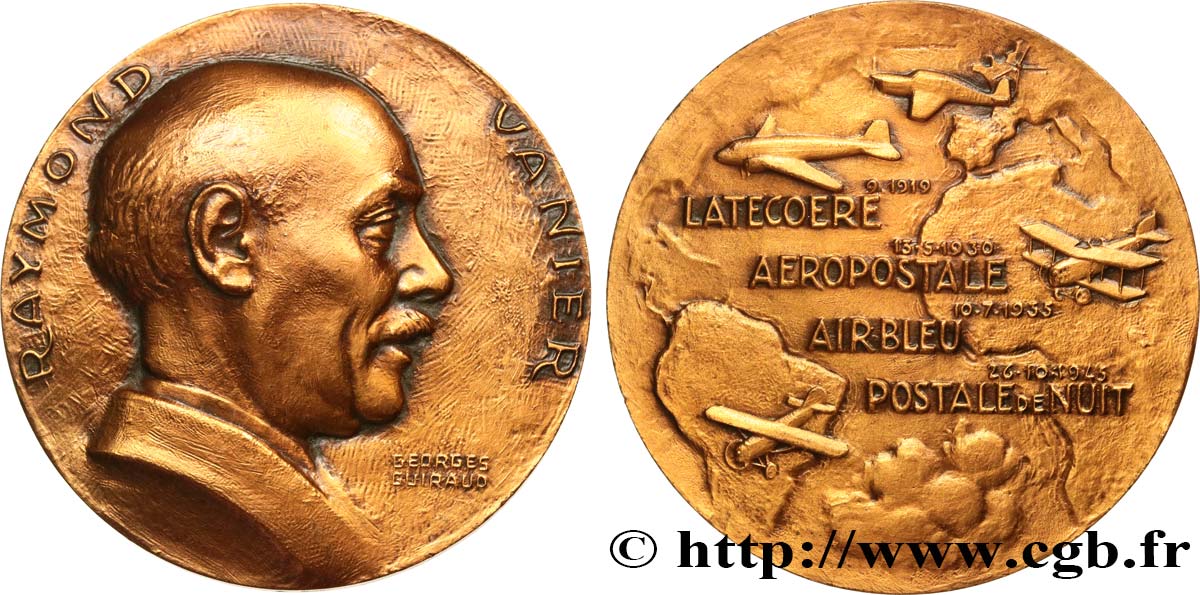 PROVISORY GOVERNEMENT OF THE FRENCH REPUBLIC Médaille, Raymond Vanier EBC