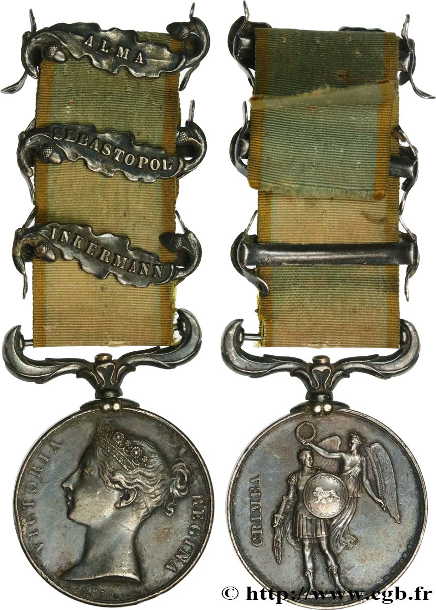 GRAN BRETAGNA - VICTORIA Médaille de Crimée BB