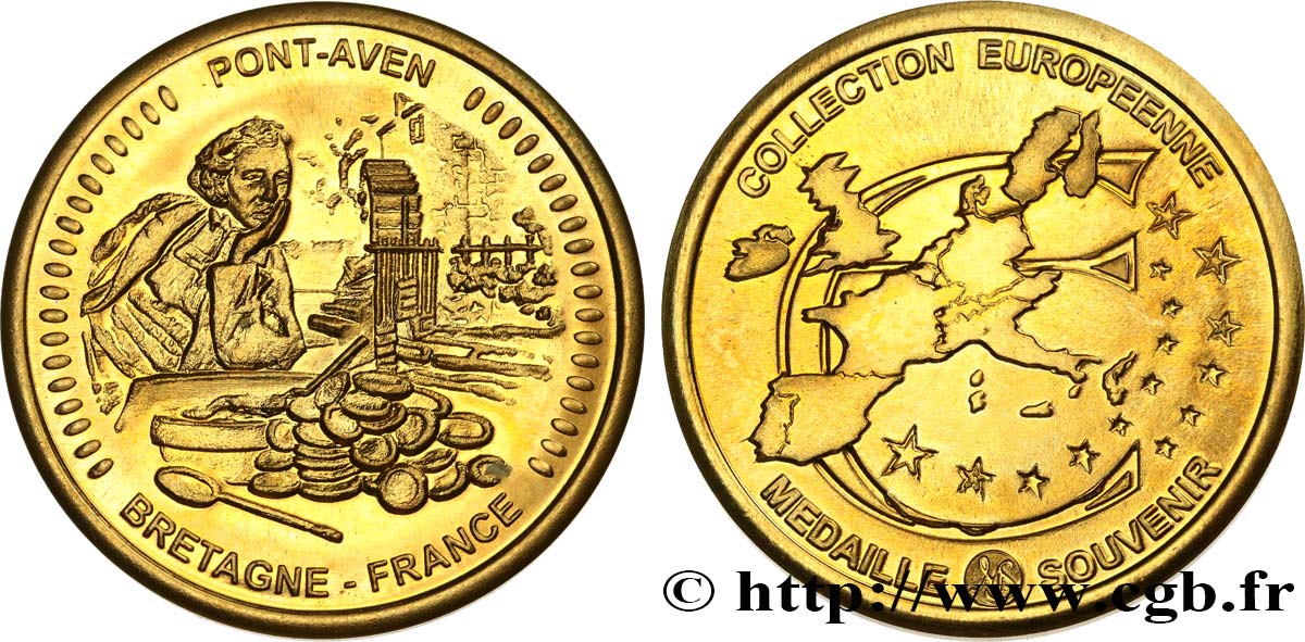 EUROPA Médaille, Collection européenne, Pont-Aven AU