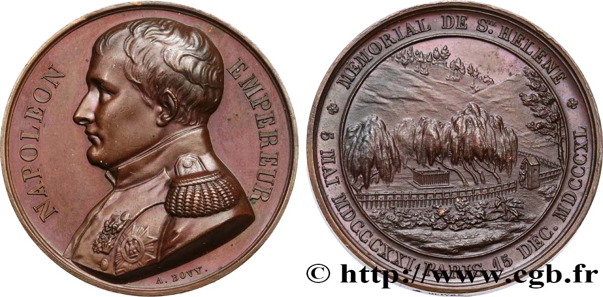 LUDWIG PHILIPP I Médaille du mémorial de St-Hélène VZ
