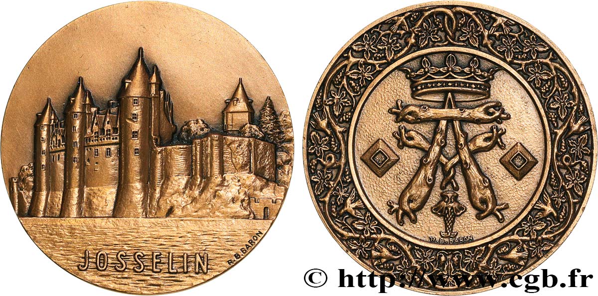 BUILDINGS AND HISTORY Médaille, Château de Josselin AU