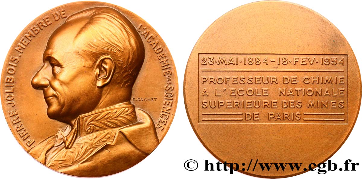 SCIENCE & SCIENTIFIC Médaille, Pierre Jolibois AU