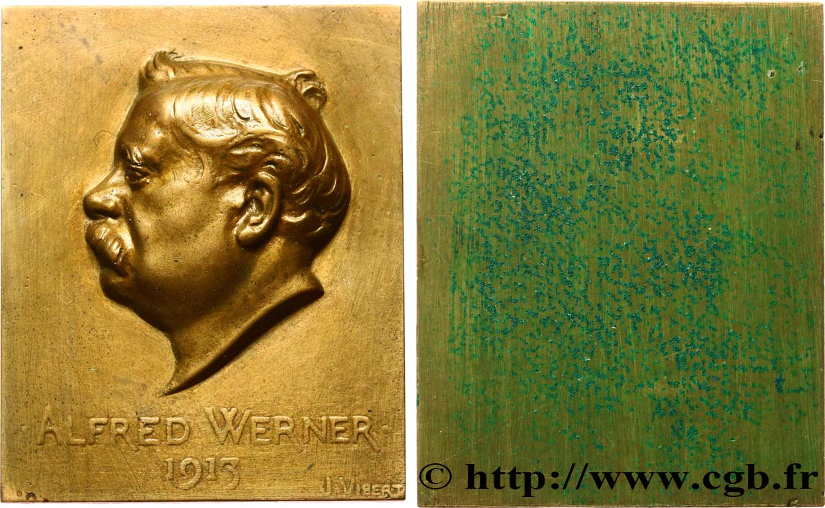 SCIENCE & SCIENTIFIC Plaque, Alfred Werner XF