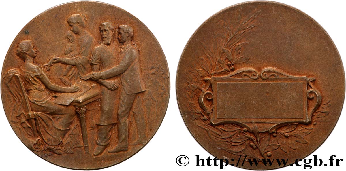 LES ASSURANCES Médaille de récompense q.SPL
