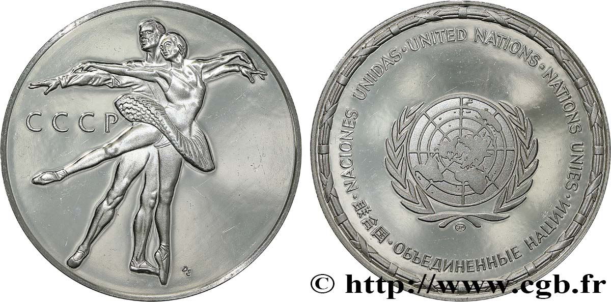 LES MÉDAILLES DES NATIONS DU MONDE Médaille, U.R.S.S. SPL