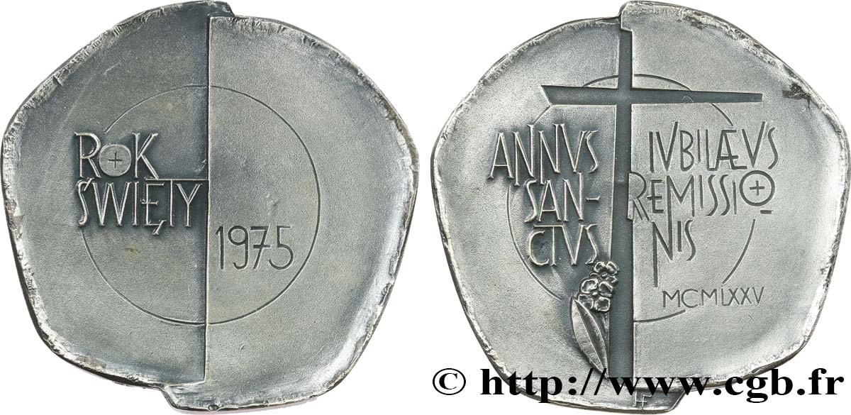 POLAND Médaille, Année Sainte AU