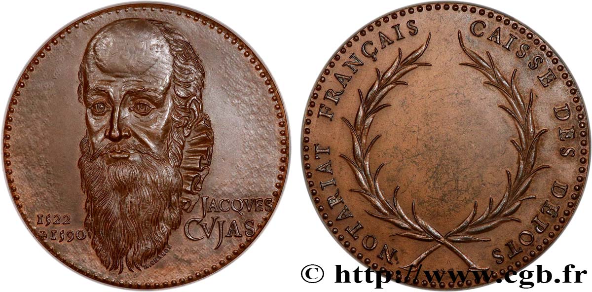 19TH CENTURY NOTARIES (SOLICITORS AND ATTORNEYS) Médaille, Jacques Cujas, Notariat français, caisse des dépôts AU