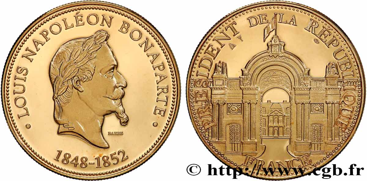 CINQUIÈME RÉPUBLIQUE Louis Napoléon Bonaparte, Président de la République SPL