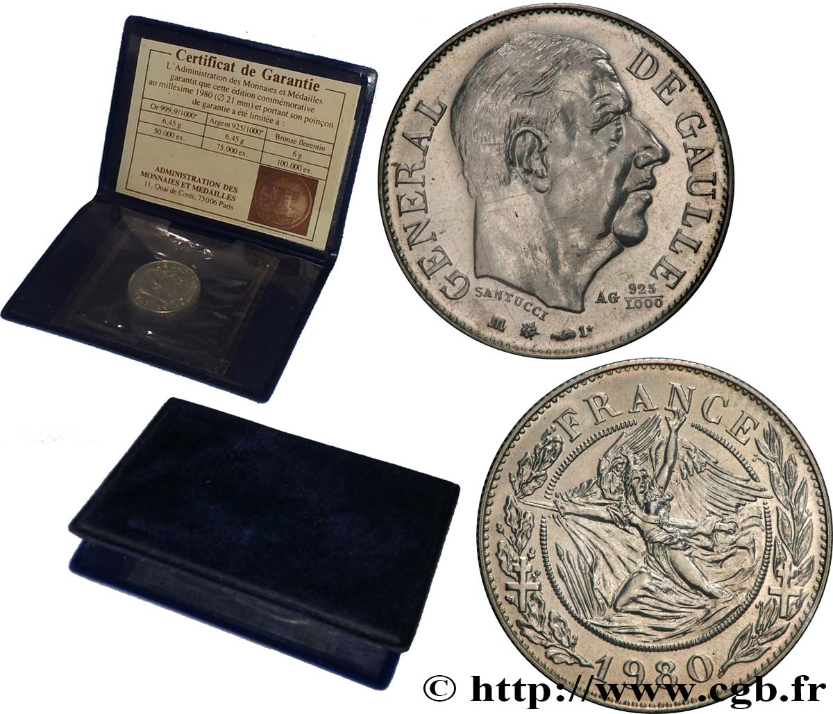 CINQUIÈME RÉPUBLIQUE Module de 20 francs FDC