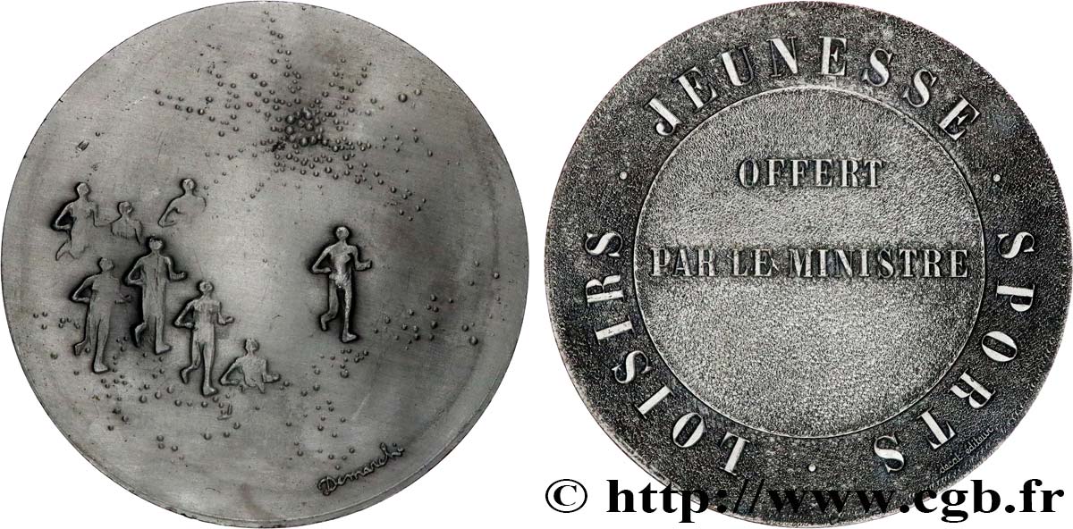 PRIX ET RÉCOMPENSES Médaille, Jeunesse Sports et Loisirs TTB+