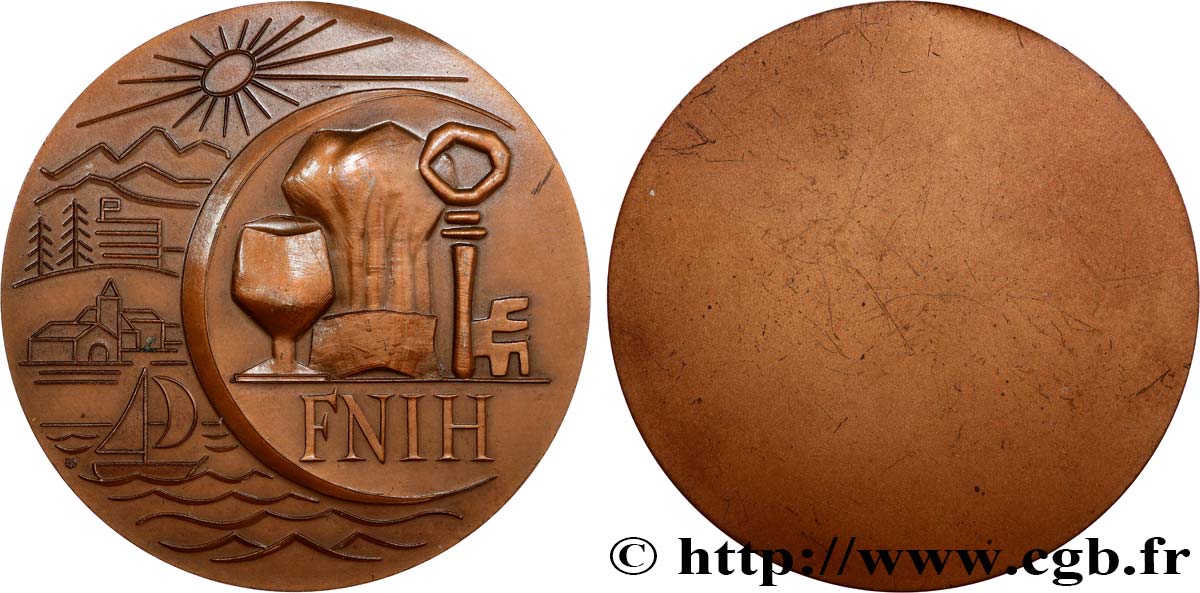V REPUBLIC Médaille, FNIH AU