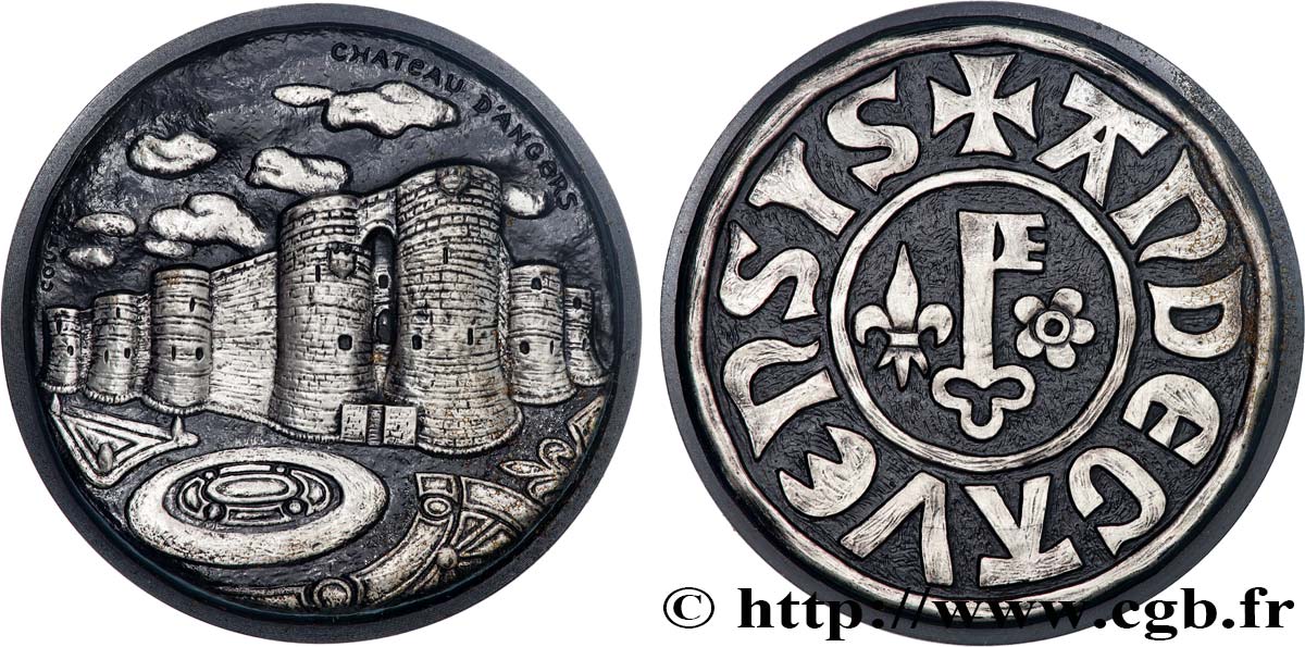 MONUMENTS ET HISTOIRE Médaille, Chateau d’Angers, n°50 SUP